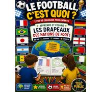 Apprends et colorie les drapeaux des nations de foot !
