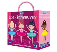 Apprends Les Couleurs avec Les danseuses: avec 1 Puzzle de 40 pièces, 10 danseuses prédécoupées
