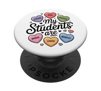 Apprezzamento degli insegnanti I miei studenti sono forti gentili creativi PopSockets PopGrip Adesivo