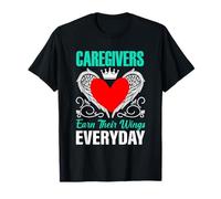 Apprezzamento del caregiver I caregiver si guadagnano le ali ogni giorno Maglietta
