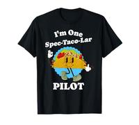 Apprezzamento Pilota Taco Pun Divertente Aeroplano Pilota Volare Maglietta
