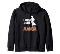 Apprezzo un Buon Manga Fan Samurai Anime Felpa con Cappuccio