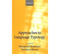 Approaches to Language Typology (Tascabile)