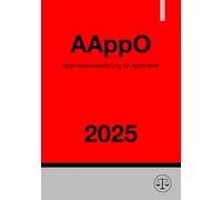 Approbationsordnung für Apotheker - AAppO 2025