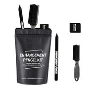 Approccio per capelli Abbey - Bartstift - Set di bart con Abbey & Brush - BART Filler Pen con una spazzola per barba, strumento di forma, kit di styling, gesso barideo riutilizzabile per uomini, in Go