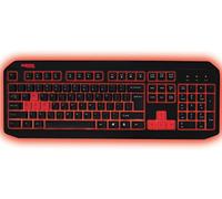 Approx Appblizzard USB Standard Keyboard - Keyboard, USB, Playing, Universale, Black, Right, Black