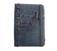 Approx CA-Custodia in Tessuto Denim, con Supporto Integrato, per 9 a 10", Colore: Blu