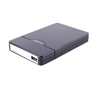 APPROX - Custodia SATA per disco rigido da 2,5", senza viti, con connessione USB 2.0, colore: Nero