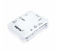 Approx External Card Reader DNI Lettore di schede USB 2.0 Bianco