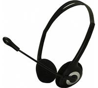 Approx Stereo Luce Regolabile Stereo Auricolare Con Microfono Integrato - Nero
