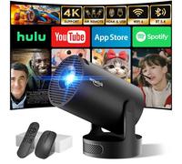 [Apps integrate & 2026 Upgraded] Mini Proiettore con WiFi 6 Bluetooth 5.4