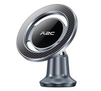 APPS2Car Mag-Safe - Supporto per telefono da auto, girevole a 360°, magnetico, adesivo, per iPhone e altri smartphone con anello in metallo.
