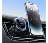 APPS2Car Porta Cellulare Auto Magnetico per MagSafe 360° Rotazione, Gancio Metallico, Supporto Magnetico Telefono per Presa d'Aria per iPhone 15 14 Pro Max, Huawei, Samsung