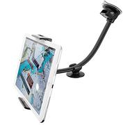 APPS2Car Porta Cellulare da Auto, 360° Supporto Parabrezza, per Cruscotto, Ventosa, Compatibile per iPad, iPhone