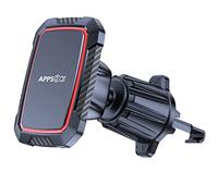 APPS2Car supporto magnetico per auto,supporto universale per smartphone con 6 magneti potenti, compatibile con iPhone 14 13, Samsung S20, Huawei, nero