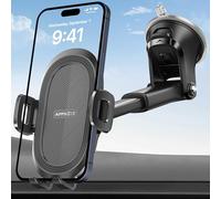 APPS2Car Supporto per telefono da auto a ventosa, universale a 360°, supporto per telefono auto, compatibile con iPhone 13 Pro Max/12, 4,7-6,8 pollici e telefono di più
