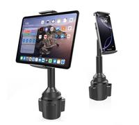 APPS2Car Supporto Tablet Auto Portabicchieri, Supporto per Portabicchieri dell'Auto compatibile con tablet da 4,3-11 pollici, iPad Mini/Air/Pro, iPhone, tutti gli smartphone
