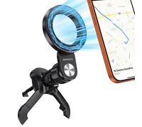 APPS2Car Supporto Telefono Auto Mag-Safe, Porta Cellulare Magnetico per Bocchetta Rotonda, Supporto Auto iPhone 17 16 15 Pro Max, Rotazione 720 Gradi, Antigraffio