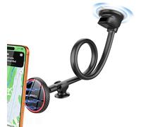 APPS2Car Supporto Telefono Auto Magnetico- Braccio Lungo 33cm con Ventosa Potente per Parabrezza & Cruscotto, Compatibile con iPhone 16/15/14/13/12 Pro Max