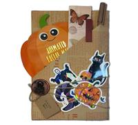 Appuntamento al buio con strega di Halloween con un libro - Set regalo per libri di Halloween misteriosi dell"orrore | Appuntamento al buio con un libro per gli appassionati di Halloween, Regalo per