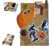 Appuntamento Al Buio Con Un Libro for Halloween Con Una Strega, Appuntamento Al Buio Con Un Libro for Halloween Horror, Set Regalo Di Libri Gialli, Scatola Di Libri Con Decorazioni(Pumpkin)
