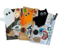Appuntamento Al Buio Con Un Libro for Halloween Con Una Strega, Appuntamento Al Buio Con Un Libro for Halloween Horror, Set Regalo Di Libri Gialli, Scatola Di Libri Con Decorazioni(3packs)