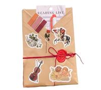 Appuntamento al buio con un set di libri, Bookish Romance Blind Date Set, Fantasy Bookmark Book Reader, libro a tema per lettori, famiglia, amici, donne, uomini, bambini