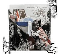 Appuntamento al buio gotico con un libro, Appuntamento al buio della strega di Halloween di Halloween con un libro, Appuntamento al buio horror con un libro, Scatola regalo per appuntamenti al buio