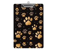 Appunti Acrilico Cane Zampa Stampa Appunti Standard A4 Formato Lettera Clip Board Leggero Clip Board Carino Clip Board Modello Personalizzato