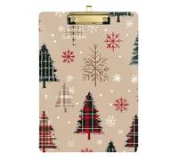 Appunti caso di plastica del metallo per le donne legali allenatori di basket dimensione 9 x 12 2christmas Tree