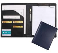 Appunti con copertura for portablocco legale formato lettera A4 for lavagnette for blocchi note for conferenze aziendali(Blue)