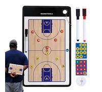 Appunti da basket, Lavagna cancellabile a secco per allenatori - Appunti double face per allenatori di basket-Ball | Marcatore Appunti per allenatori