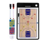 Appunti da basket, lavagna cancellabile a secco per allenatori, bacheca da basket double face, pennarello per allenatori di pallacanestro, gamma,