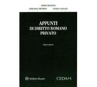 Appunti di diritto romano privato [Paperback] Martini