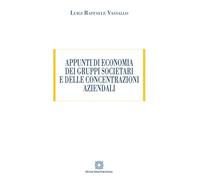 Appunti di economia dei gruppi societari e delle concentrazioni aziendali