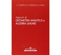 Appunti di geometria analitica e algebra lineare