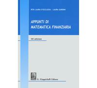 Appunti di matematica finanziaria - 2019 - Giappichelli