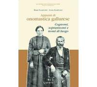 Appunti di onomastica gallurese. Cognomi, soprannomi e nomi di luogo