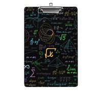 Appunti formato A4 con equazione, divertente, estetico, lavoro, studio, lettera, standard, portablocco, 12,5×8,5 in faesite, per aula scolastica, bambini, scrittura, disegno