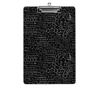 Appunti formato A4 per formula chimica, divertente, estetico, lavoro, studio, lettera, standard, 12,5×8,5 in faesite per l'aula scolastica, i bambini scrivono disegni