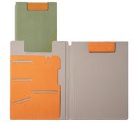 Appunti magnetici in pelle A4, cartella Appunti,Cartella per appunti per infermieristica | Organizzatore di clip per blocco note di disegno di documenti, tagliere per blocco n