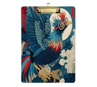 Appunti per infermieristica in stile Ukiyo-e giapponese Phoenix tascabile impermeabile per classe di quinta elementare essenziale per insegnanti Dimensioni 9 x 12,5 Tablas para escribir Gold Hold