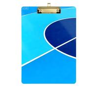 Appunti per logopedia, formato A4, impermeabile, con campo da tennis, blu, per classi di quinta elementare, per insegnanti, dimensioni 9 x 12