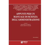 Appunti per un Manuale di Scienza dell'Amministrazione. - [Elabora]