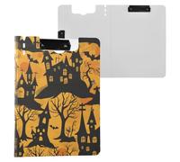 Appunti Photo Tales from The Crypt Hallowen A4 Appunti Folio Due clip in metallo portapenne infermieristica Clip Board con coperchio