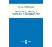 Appunti su finanza pubblica e costitizione