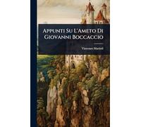 Appunti Su L'Ameto Di Giovanni Boccaccio