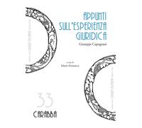 Appunti sull'esperienza giuridica - [Casa Editrice Rocco Carabba]