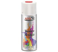 APR3 - S400FLUOR6 Smalto Spray per Finiture Speciali Fluorescenti, Colore Rosso, Bomboletta Spray in Banda Stagnata 100% Riciclabile all'Infinito da 400 ml
