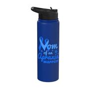 Apraxia Warrior Mom per le donne chiuse lesioni alla testa Stainless Steel Insulated Water Bottle